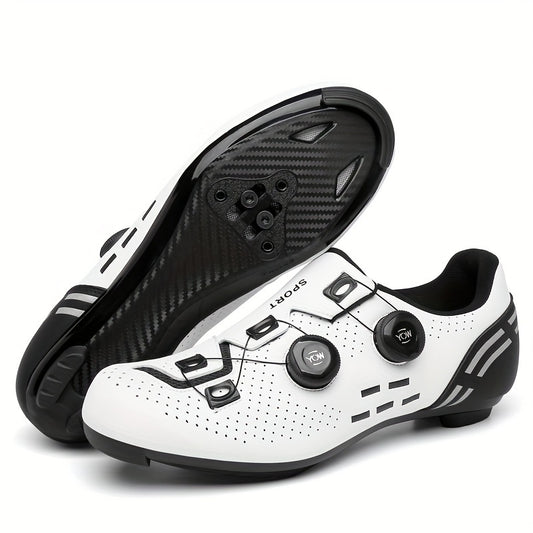 Men's Cycling Shoes SPD Cleat Compatible Breathable Sport Shoes