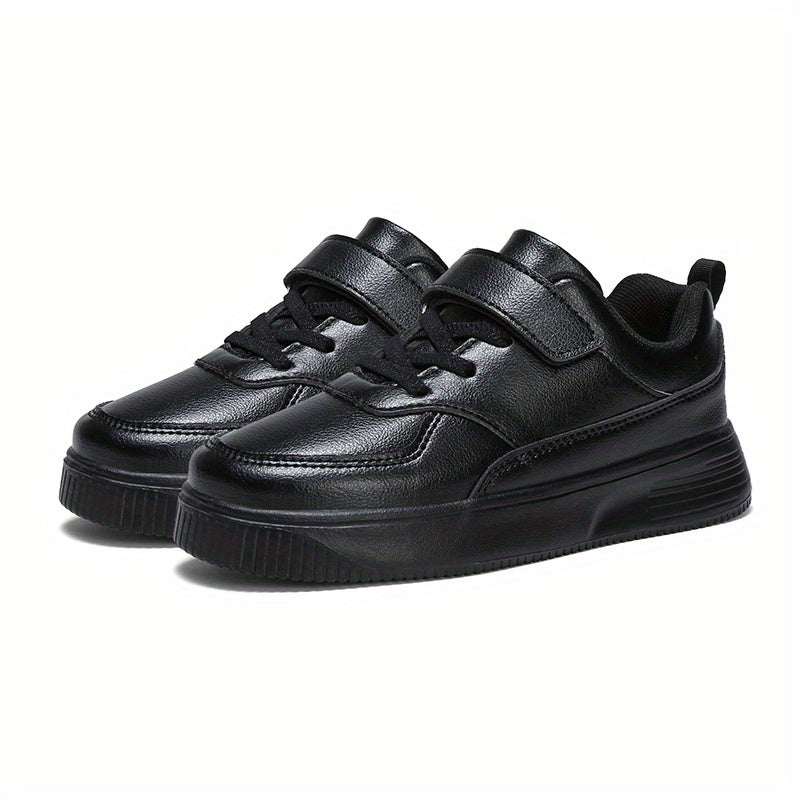 Women's Stylish Skate Shoes Hook & Loop Non slip Lace Up Flatform