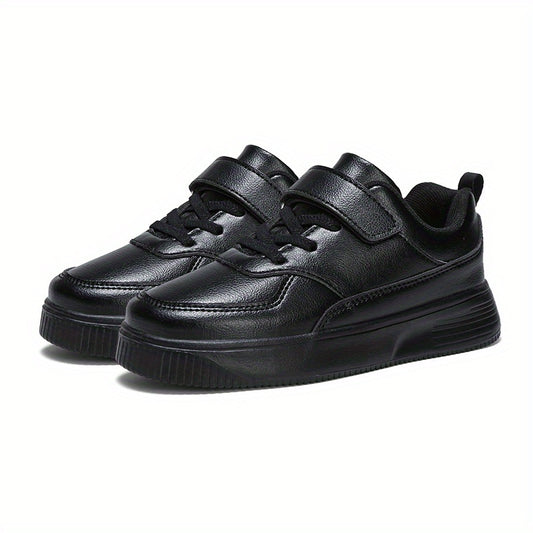 Women's Stylish Skate Shoes Hook & Loop Non slip Lace Up Flatform