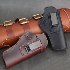 Leather CCW 1911 Holster Compatible With Colt Springfield Sig Browni