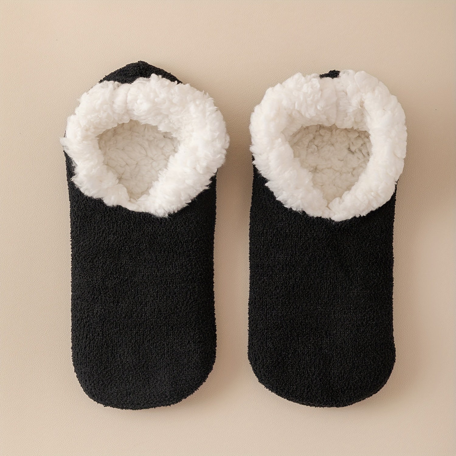 Plush Ankle Socks Women's Stockings Soft & Warm Low Cut Hosiery