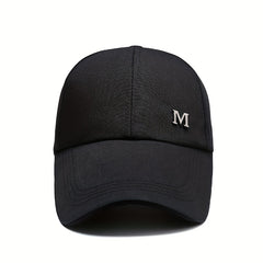 Adjustable Iron Mark M' Baseball Cap Outdoor Fishing
