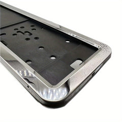 Car Euro Standard Plate Frame Waterproof Bracket Number Plate Holder