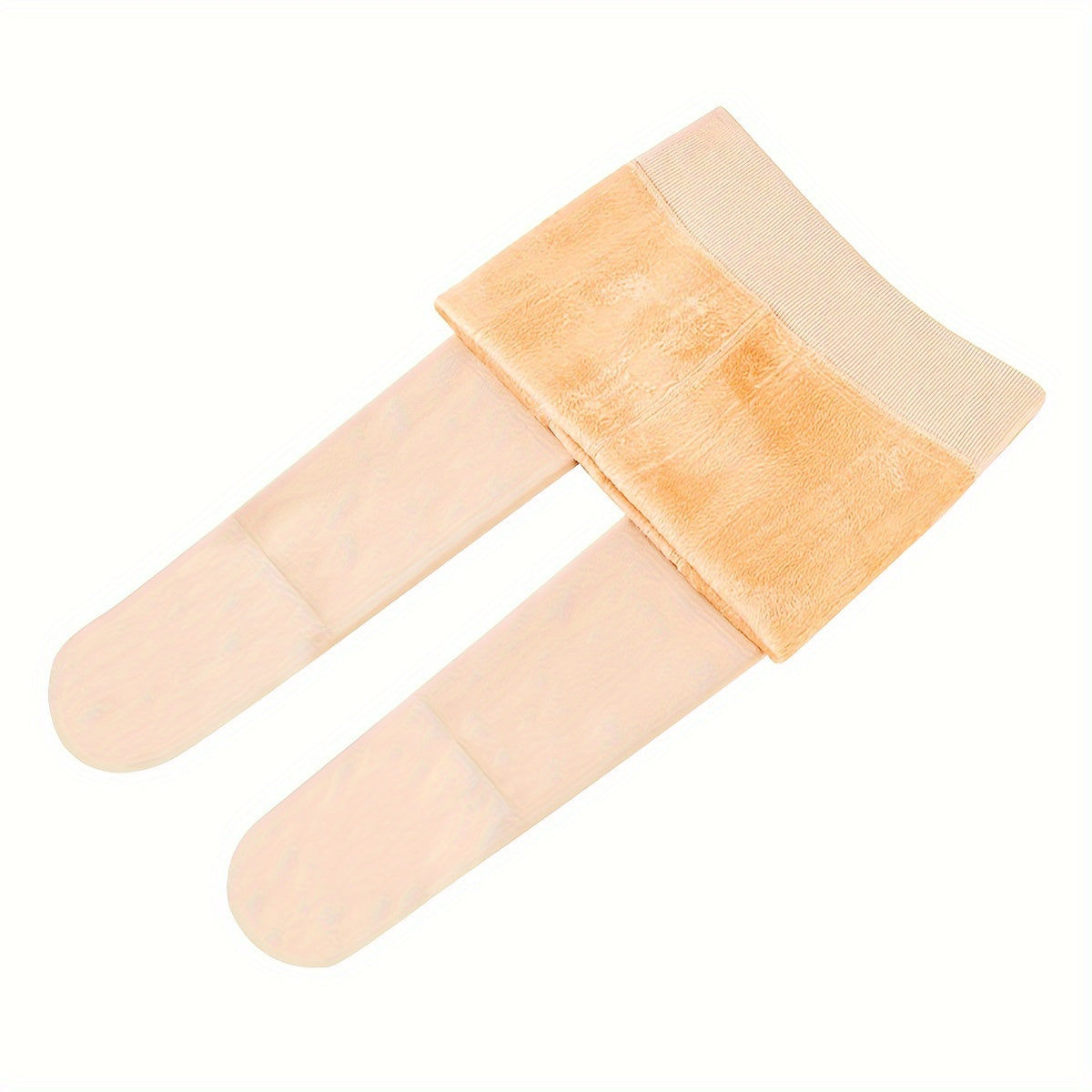 Plush Lined Tights High Waist Thermal Elastic Leggings
