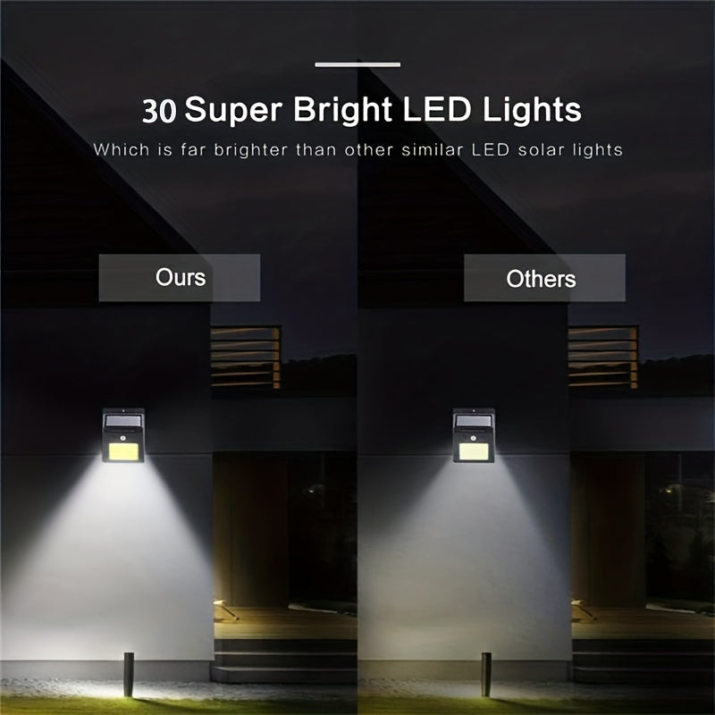 Automatic Induction Solar Night Light for Garden Outdoor Wall Lamp