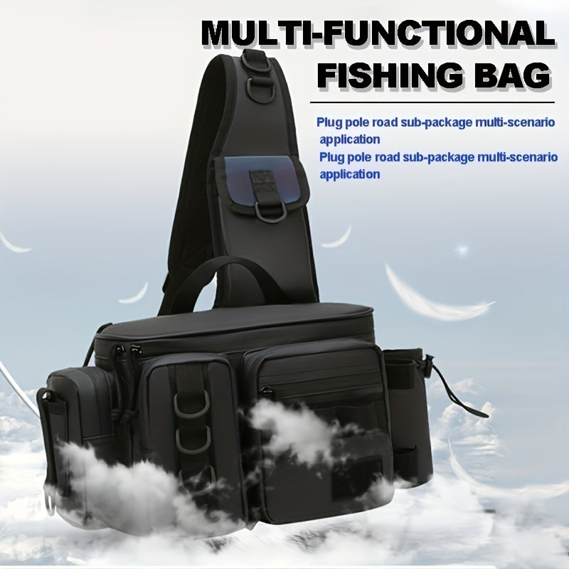 Camouflage Fishing Bag for Outdoor Fishing and Travel
