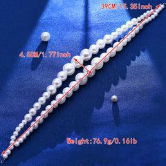 Vintage Pearl Bridal Headband Handcrafted Wedding Hair Accessory