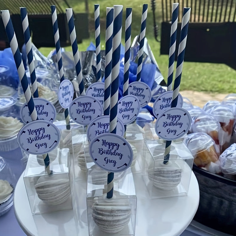 Clear Single Cake Pop Box With Hole 4X4X5.08cm Treat Boxes Small Gift Boxes