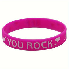 Heart Pattern Bracelet Silicone Party Gift Holiday Bracelet