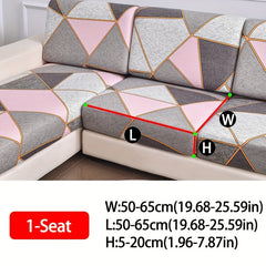 Printed Stretch Elastic Sofa Cover Furniture Protector