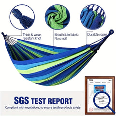 Durable Hammock Chair with Carry Bag for Indoor Outdoor Camping