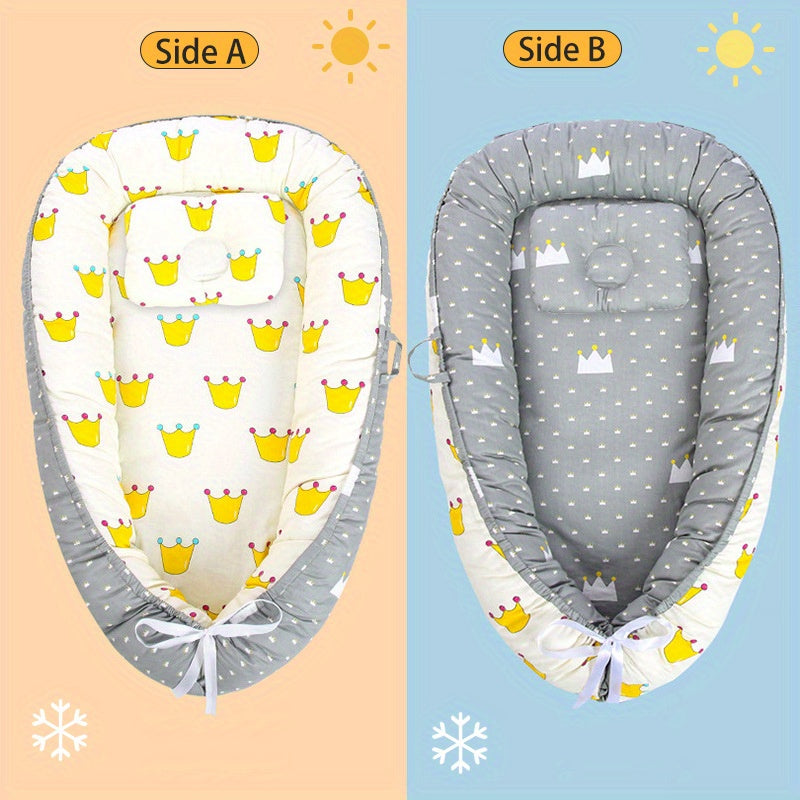 Baby Crib Coaxes Newborns To Sleep Anti Startle Uterus Bionic Bed