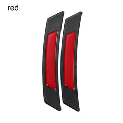 2pcs Carbon Fiber Car Wheel Eyebrows Edge Protection Strip