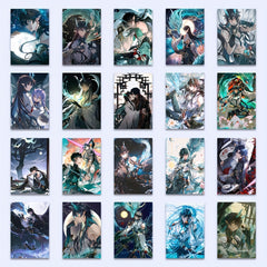 54pcs Anime Game Pvc Waterproo...