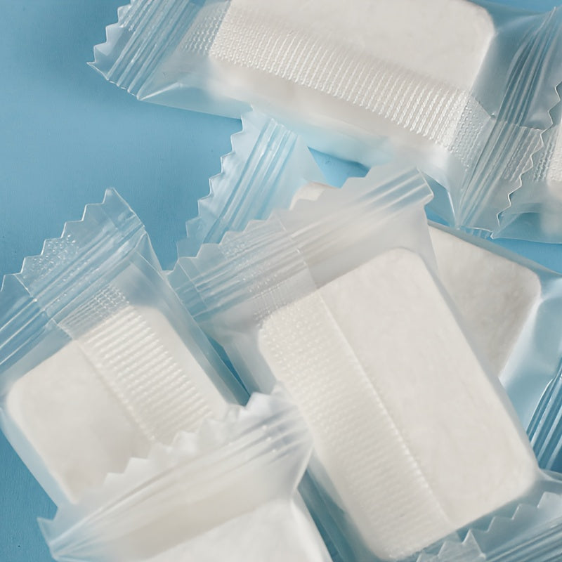 20pcs Mini Compressed Towels Disposable Camping Face Washing Towels
