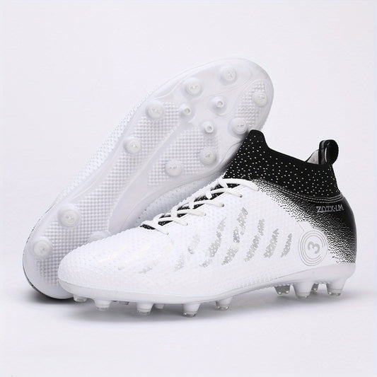 Men's Pro Soccer Shoes Outdoor Cleats Lightweight Breathable