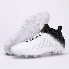 Men's Pro Soccer Shoes Outdoor Cleats Lightweight Breathable