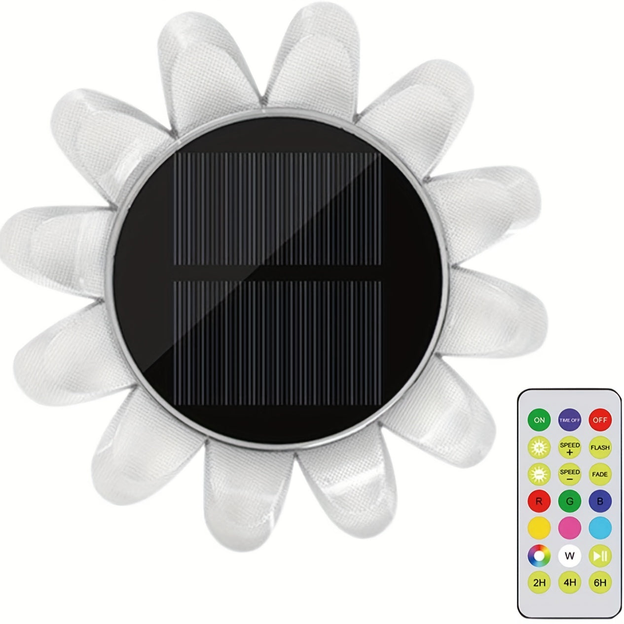 Solar Floating Light Swimming Pool LED Night Sunflower Pond Light