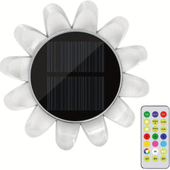 Solar Floating Light Swimming Pool LED Night Sunflower Pond Light