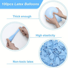 100pcs 30 48 Cm Light Balloons for Birthday Baby Shower Gender Reveal