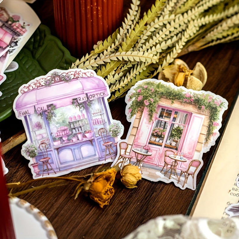 20pcs Dreamy European Style Sticker Pack, Journal Material