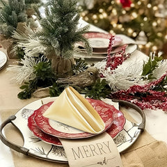 6pcs Polyester Napkin Solid Style Small Napkins For Dining Table Decor