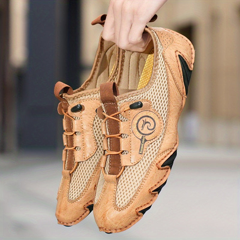 Men's Breathable Slip In Mesh Shoes Casual Outdoor Walking Shoes