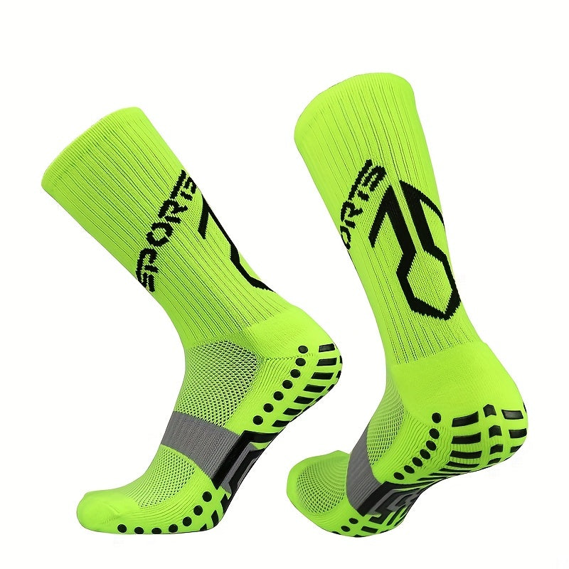Letter Pattern Mid calf Sports Socks for Men and Women