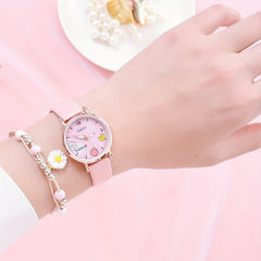 Rabbit Cartoon Quartz Watch for Students