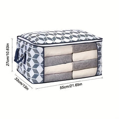 Large Capacity Clothes Quilt Organizer Waterproof Thick Fabric Bedding Foldable