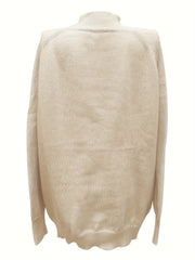 Cable Long Sleeve Knit Top