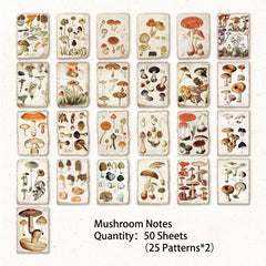 50 Sheets Vintage Scrapbook Paper Retro Collection DIY Craft Paper