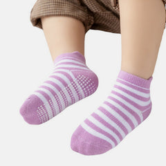 12pcs Kids Anti Skid Socks: Safe and Comfy Feet