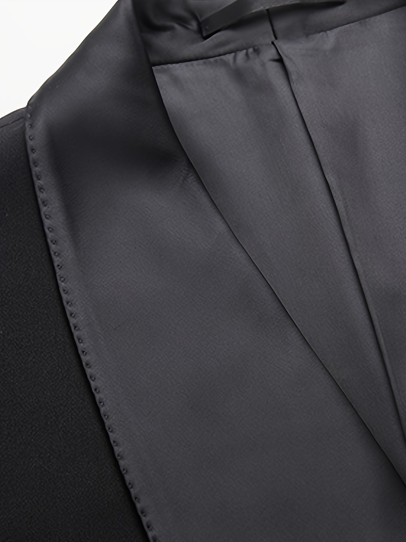 Men's Shining Lapel Tuxedo Jacket for Wedding Banquet