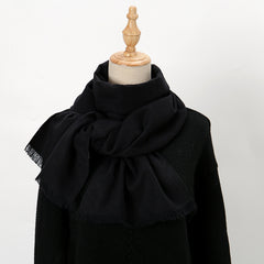 Men's Solid Business Scarf 30 x 11 inches
