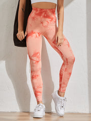 Tie Dye High Waist Gym Tights Workout Leggings Fitness Pants