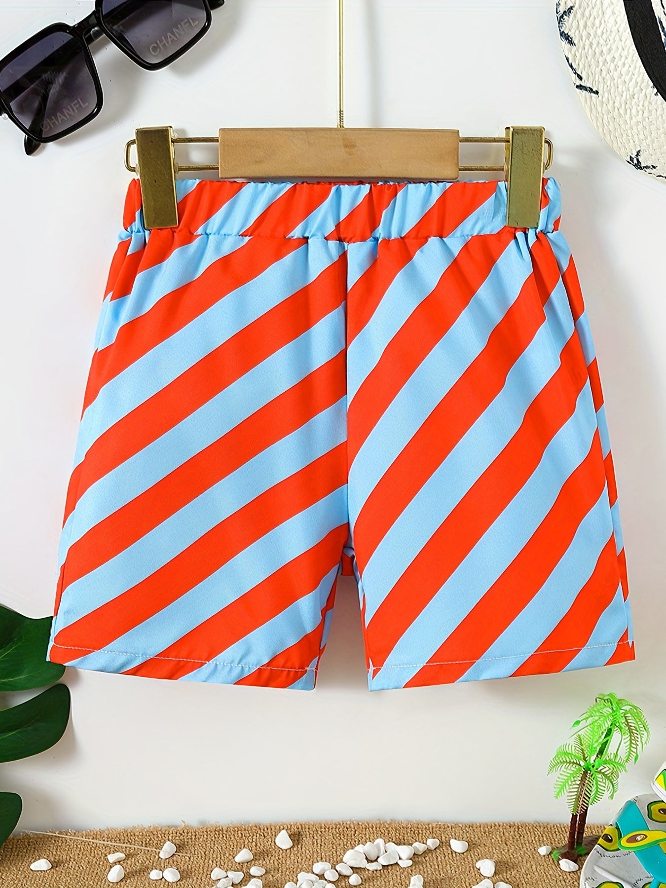 Boys Block Shorts for Summer Kids Clothes