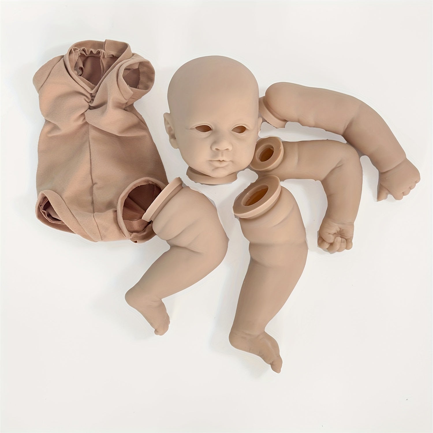 23" Blank Doll Kits - Soft Touch Unfinished Doll Parts