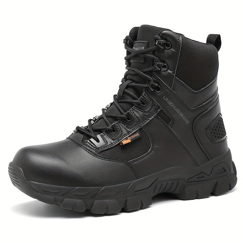 Men's High Top Hiking Boots Non Slip Lace Up Durable Shoes