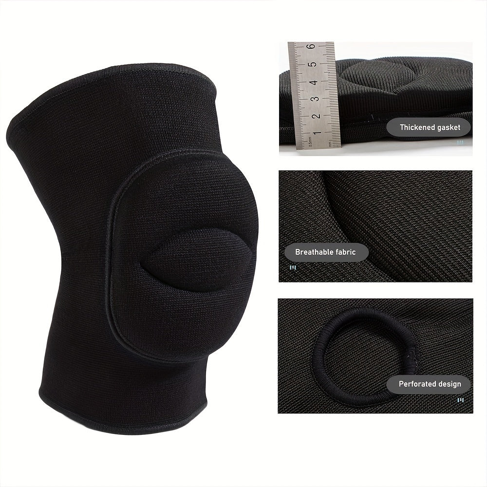 Winter Warm Knee Compression Sleeve - Size Up - Men Women - Sports Knee Pad