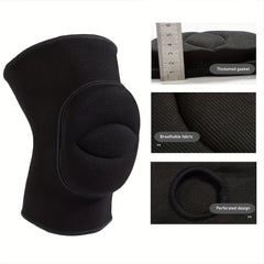 Winter Warm Knee Compression Sleeve - Size Up - Men Women - Sports Knee Pad
