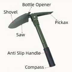 Military Shovel Folding Spade Outdoor Camping Supplies