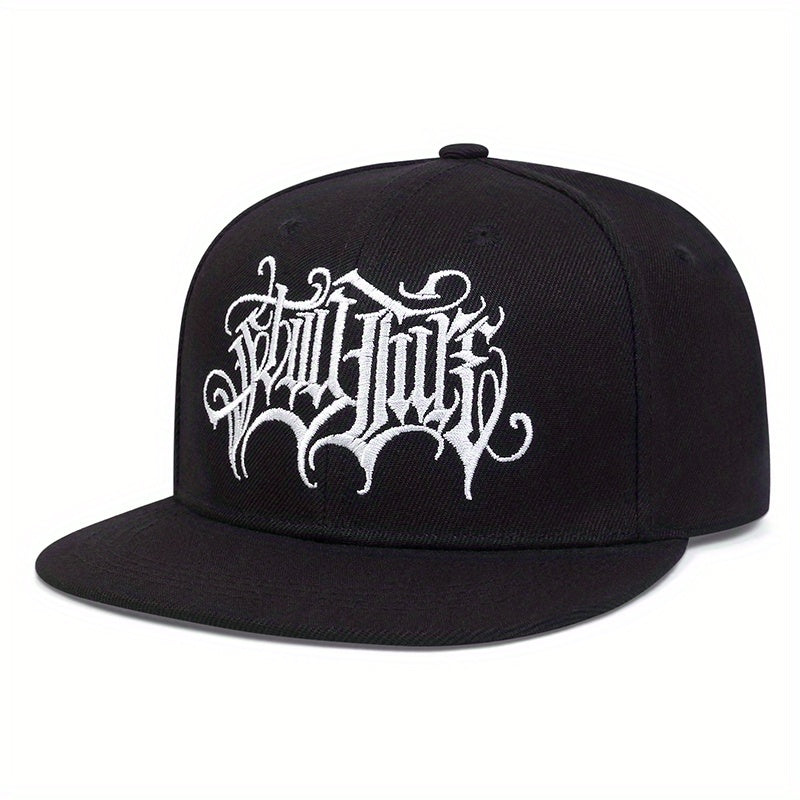 Men's Geometric Pattern Hip Hop Flat Brim Hat