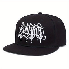 Men's Geometric Pattern Hip Hop Flat Brim Hat