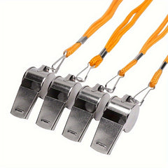 Stainless Steel Whistle Referee Special Whistle Coach Outdoor Whistle