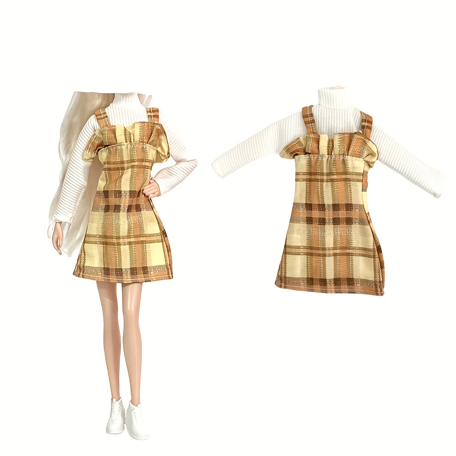 Winter Doll Clothing Set with Coat and Hat - Fits 29-97 cm Dolls