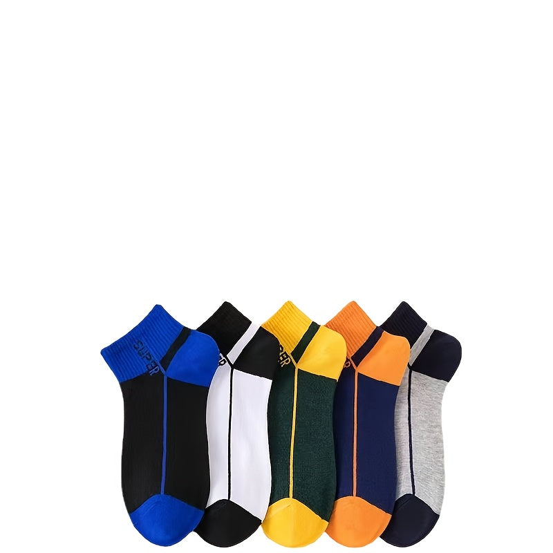 Men's Crew Socks Breathable Comfy Casual Unisex Outdoor All Seasons Wearing