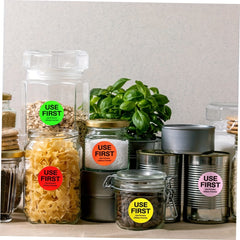 500pcs 3 Use First Inventory Control Labels Permanent Adhesive