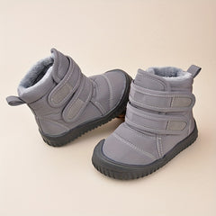 Boys' Snow Boots Soft Warm Plus Fleece Outdoor Hiking Winter Shoes