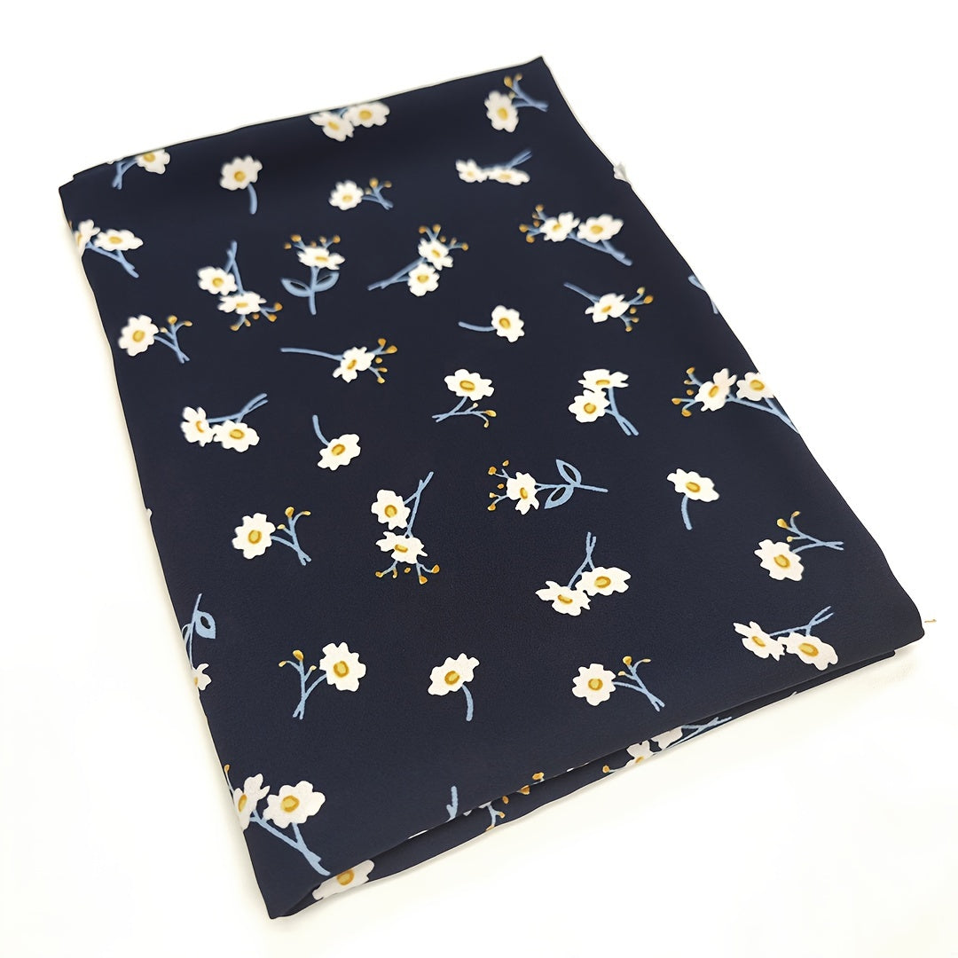 1yd Comfortable Breathable Chiffon Fabric for DIY Clothing Pants Dress